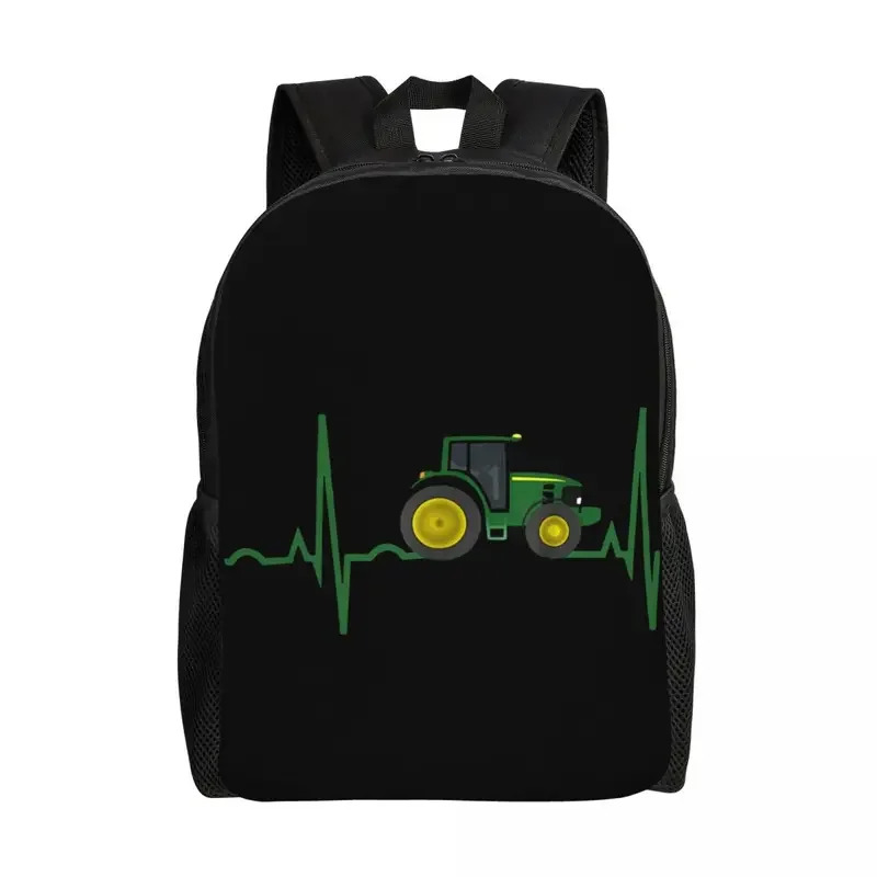 Women'S Fashion Vest Tops - Tractor Heartbeat Laptop Rugzak Dames Heren