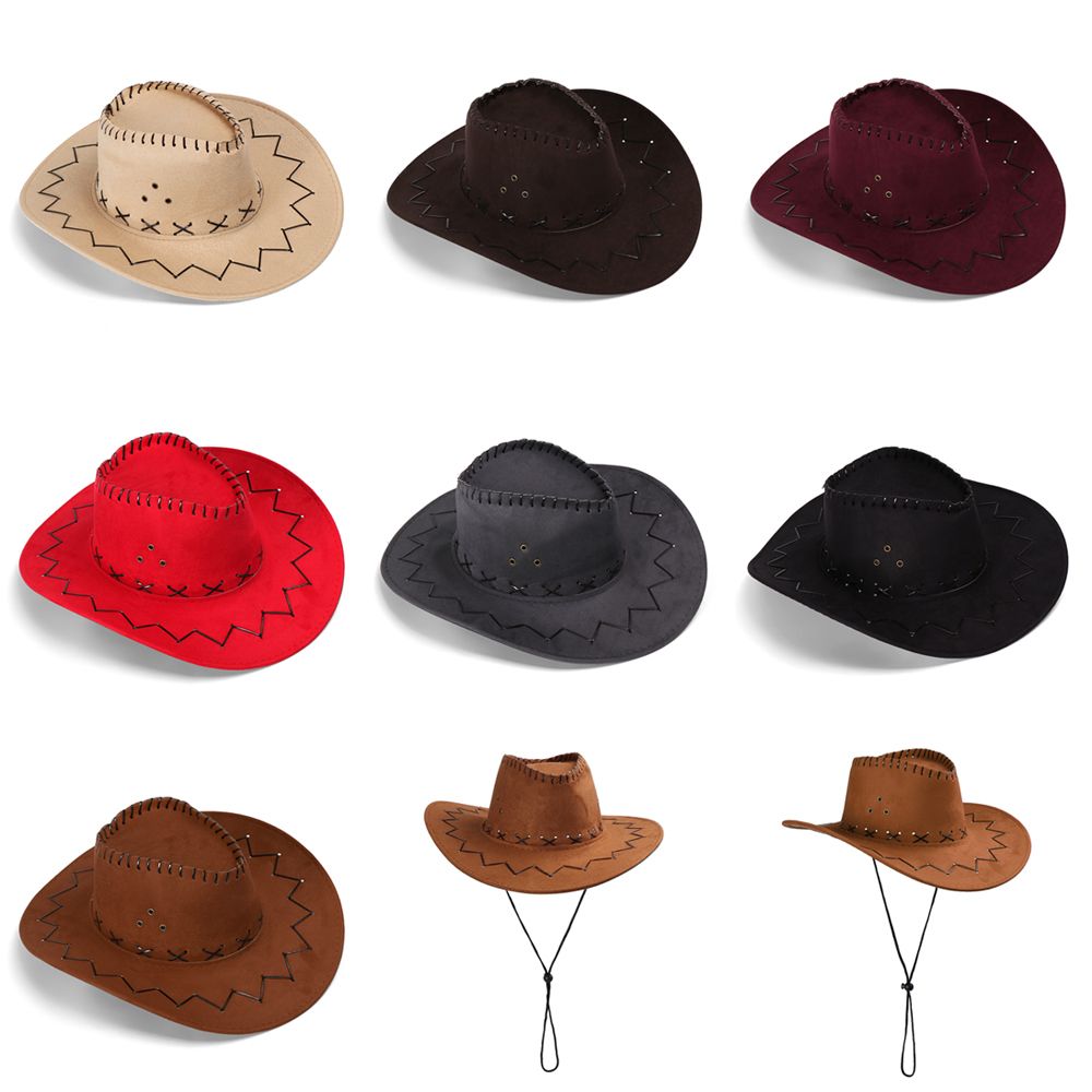 Women'S Fashion Wild West - Unisex Cowboy Hoed Suède Mode Cowboy