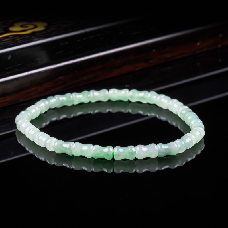 Women'S Fashion - Nieuwe Echte Natuurlijke Jade Bamboe Armband
