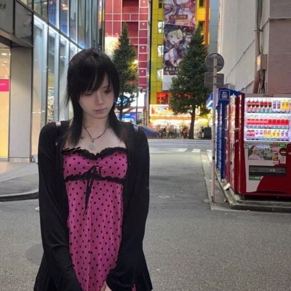 Women'S Fashion Vest Tops - Japanse Zoete 2 Delige Set Vrouwen