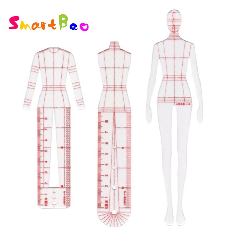 Women Fashion Figure Template - Vrouwen Mode Tekening Heerser Figuur Tekening