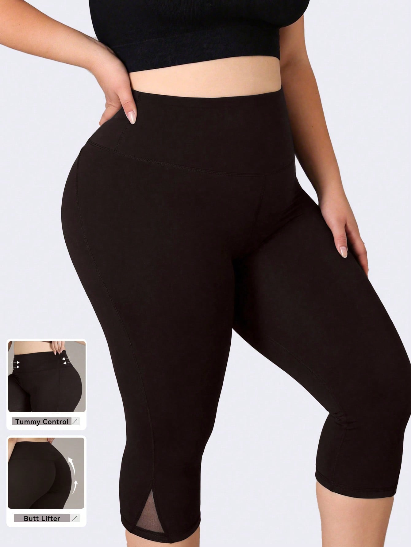 Women'S Fashion Leggings - Plus Size Gymlegging voor Dames –