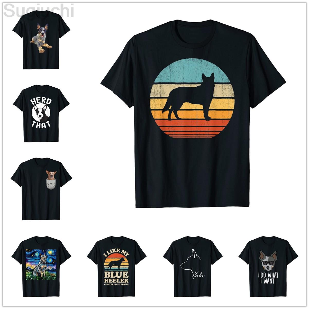 Women'S Fashion Queensland - Australische Queensland Heeler Hondenliefhebber T-shirt 100%