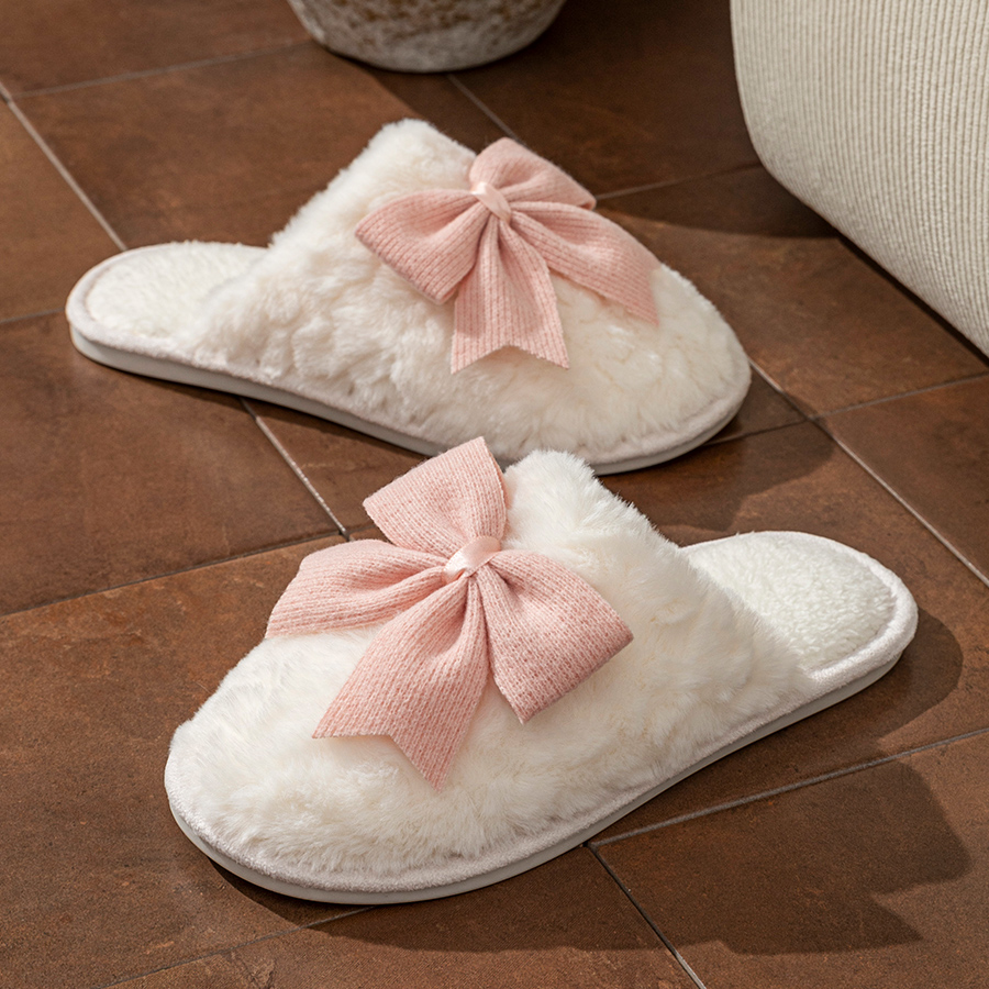 Women'S Fashion Footwear - YNPO 2026 Leuke Mode Vlinderboog Damesslippers