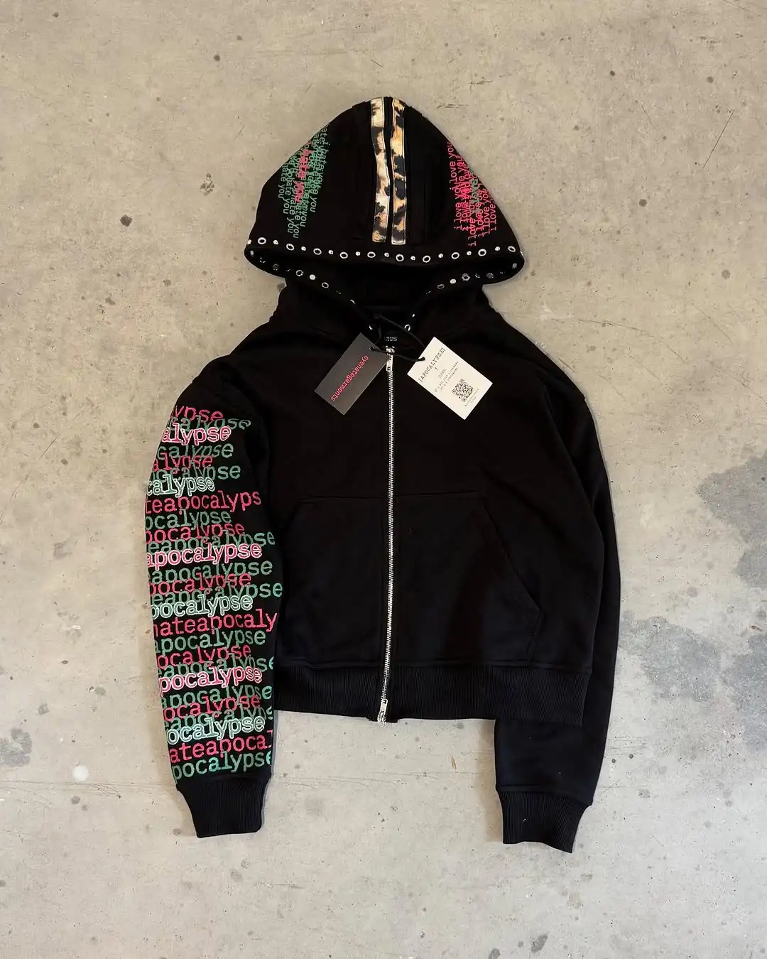 Women'S Fashion Zip Up Hoodies - Eyehategarment Street Fashion Hoodie Harajuku Mode