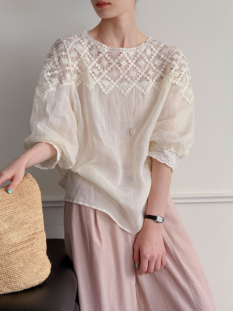 2026 Vrouwen Zomer 100% Linnen - Women Fashion Blouse recensie en prijs