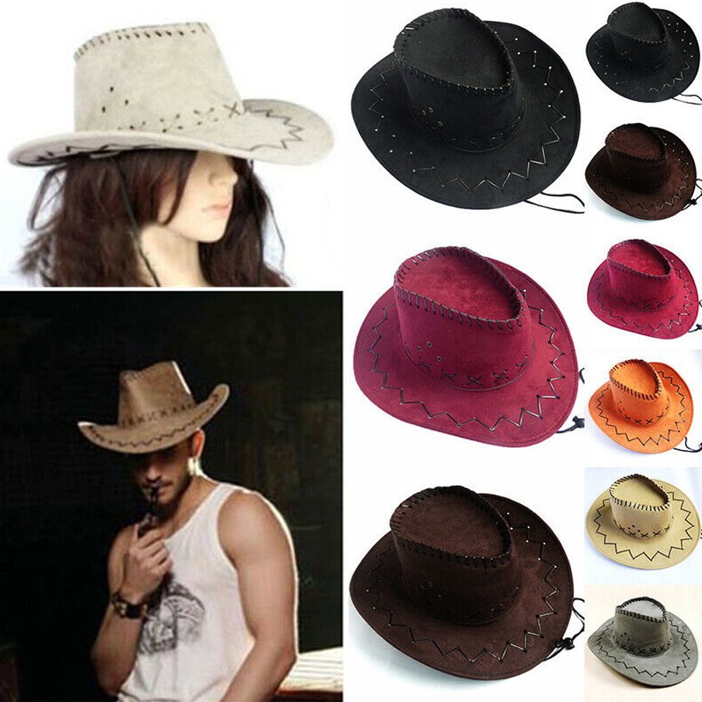 Unisex Cowboy Hoed Suède Mode  - Women'S Fashion Wild West recensie en prijs