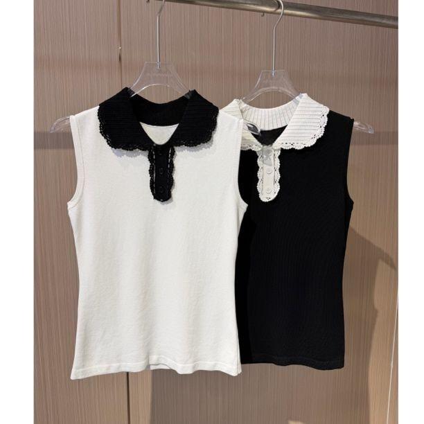 Dames Lapel Gebreide Golf Vest - Women'S Fashion Vest Tops recensie en prijs