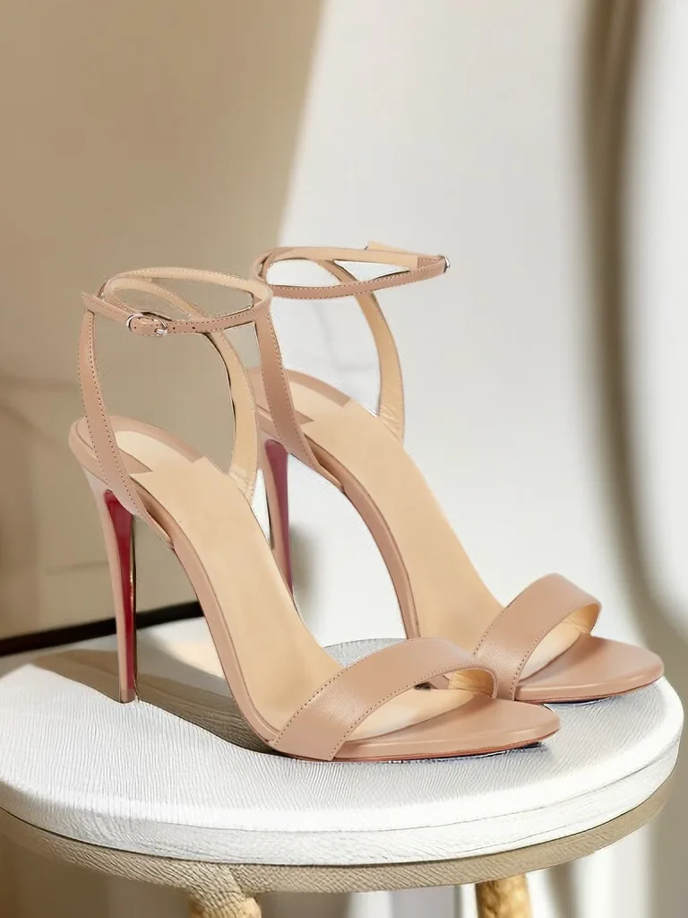 Nieuwe slanke nude sexy sandal - Women Fashion Nova recensie en prijs