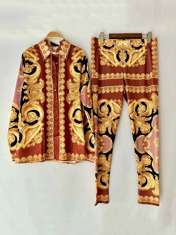 Retro geometrisch print losse  - Women'S Fashion Leggings recensie en prijs