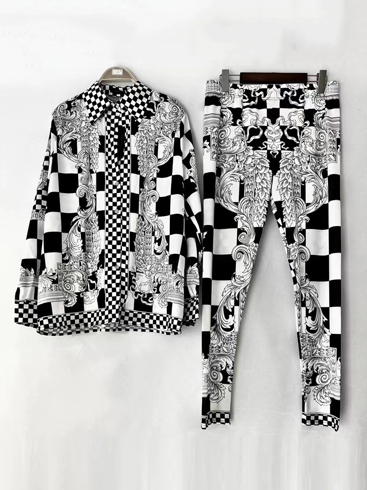 Retro geometrisch print losse  - Women'S Fashion Leggings recensie en prijs