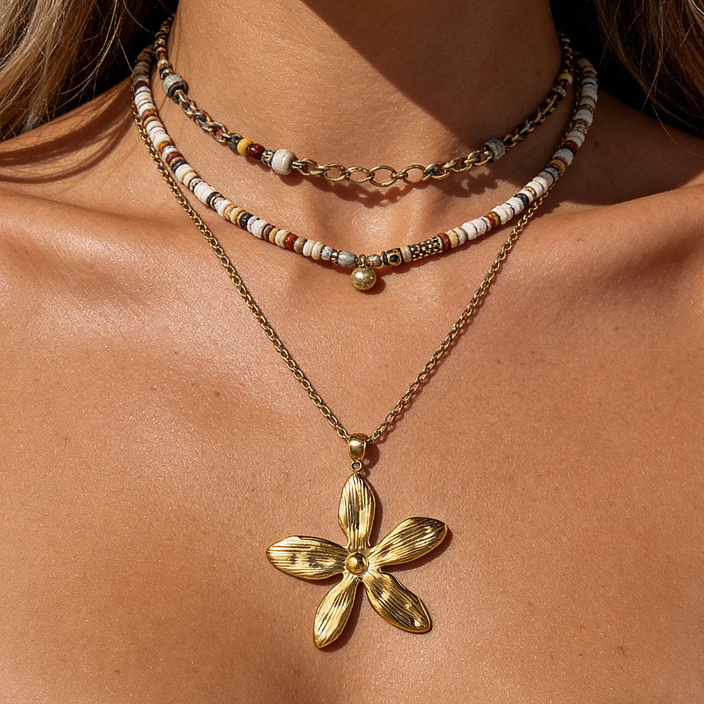 5 STKS roestvrijstalen grote b - Women Fashion Jewellery recensie en prijs