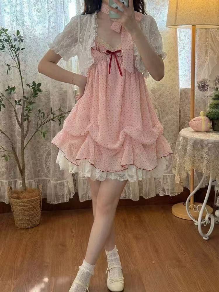 Japanse Mode Zoete Schattige 2 - Ruched Dress Mini recensie en prijs