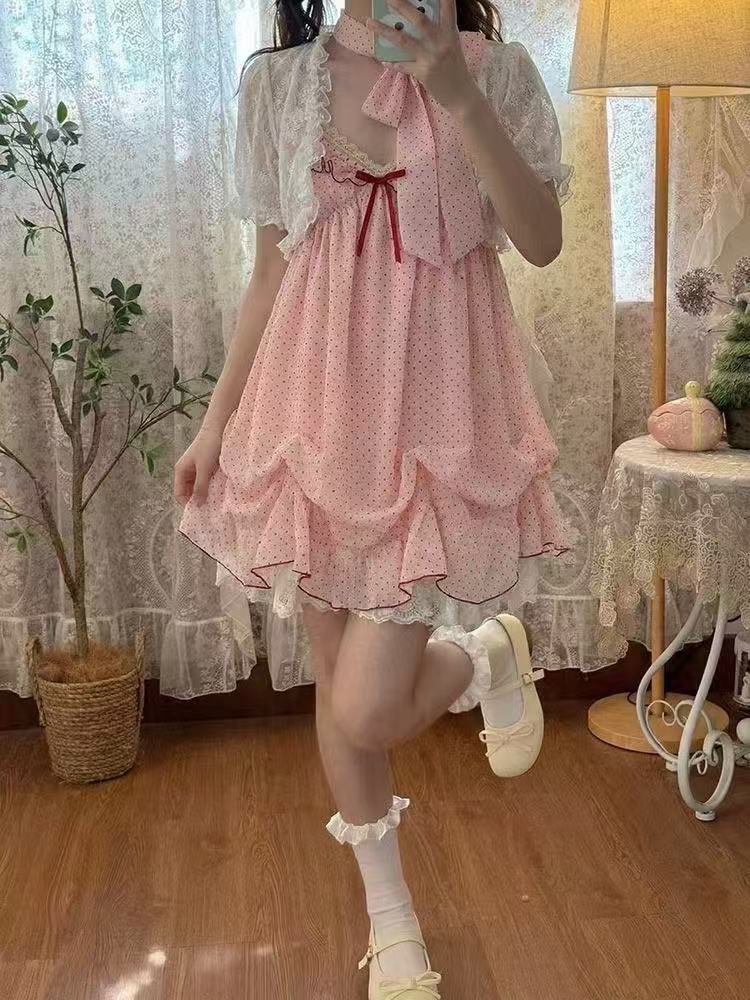 Japanse Mode Zoete Schattige 2 - Ruched Dress Mini recensie en prijs