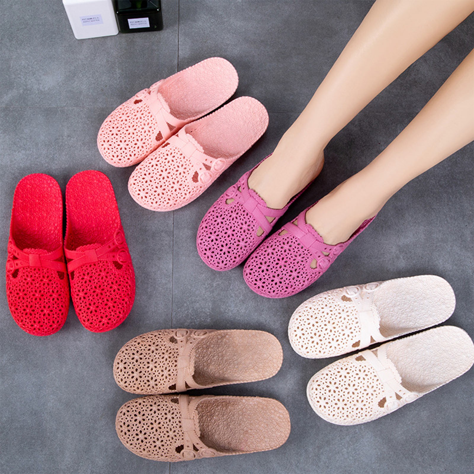 Ademende pantoffels met wikkel - Women'S Fashion Footwear recensie en prijs