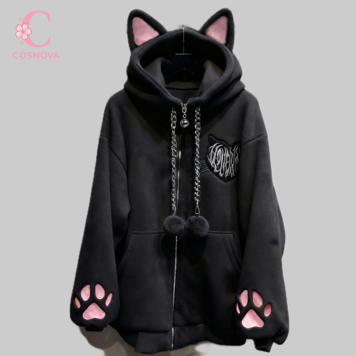 Harajuku Punk Gothic Anime Geï - Women'S Fashion Zip Up Hoodies recensie en prijs