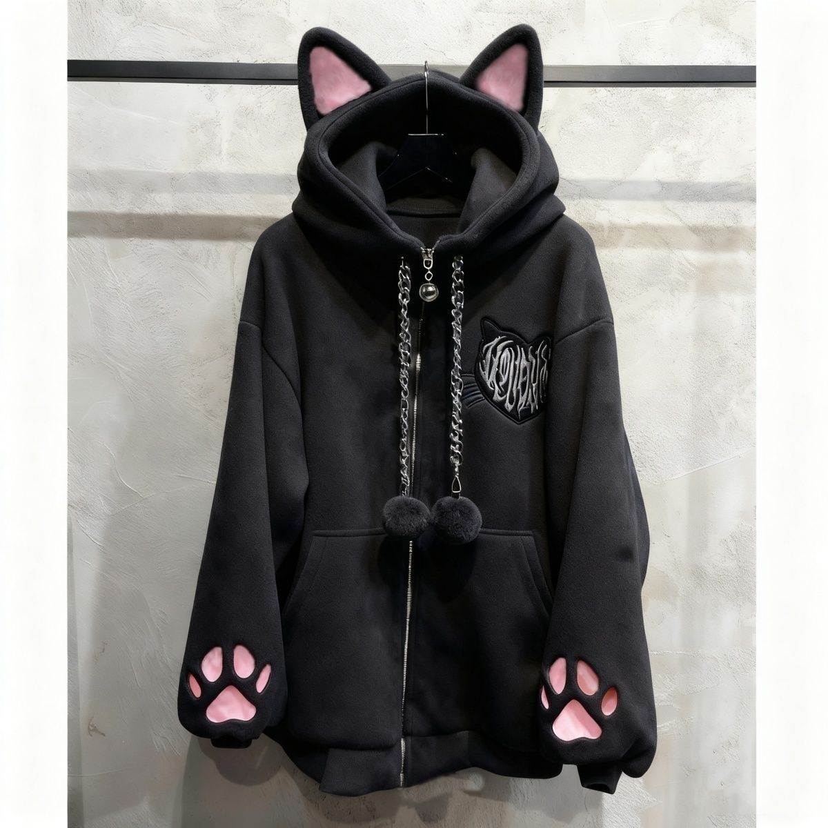 Harajuku Punk Gothic Anime Geï - Women'S Fashion Zip Up Hoodies recensie en prijs