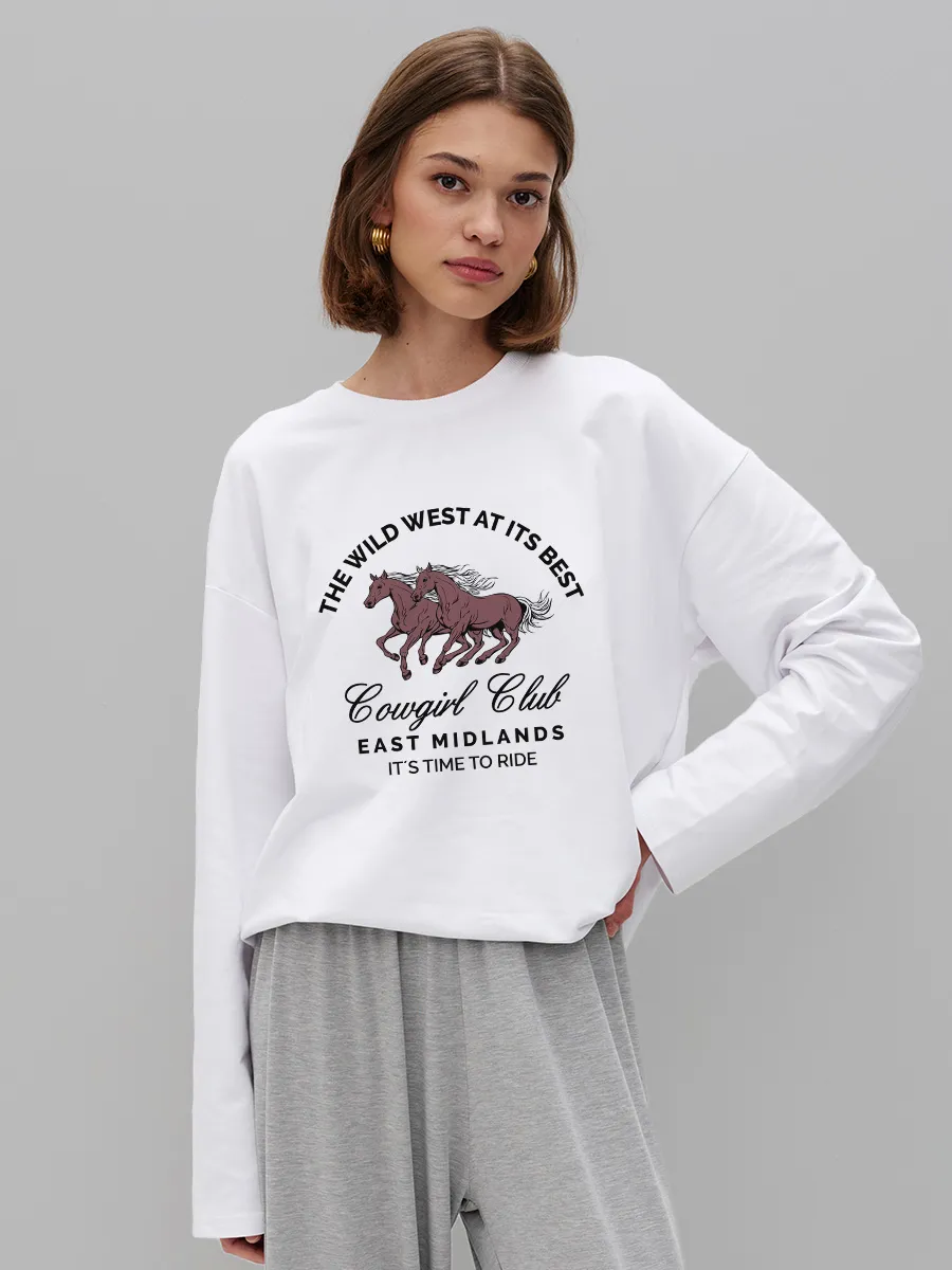 Dames T-shirt met lange mouwen - Women'S Fashion Wild West recensie en prijs
