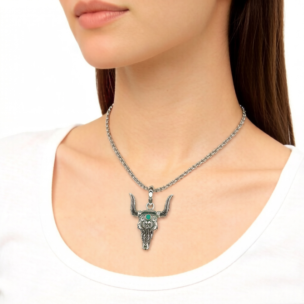 Hanger Bull Head Zomer Mode Ic - Women'S Fashion Wild West recensie en prijs