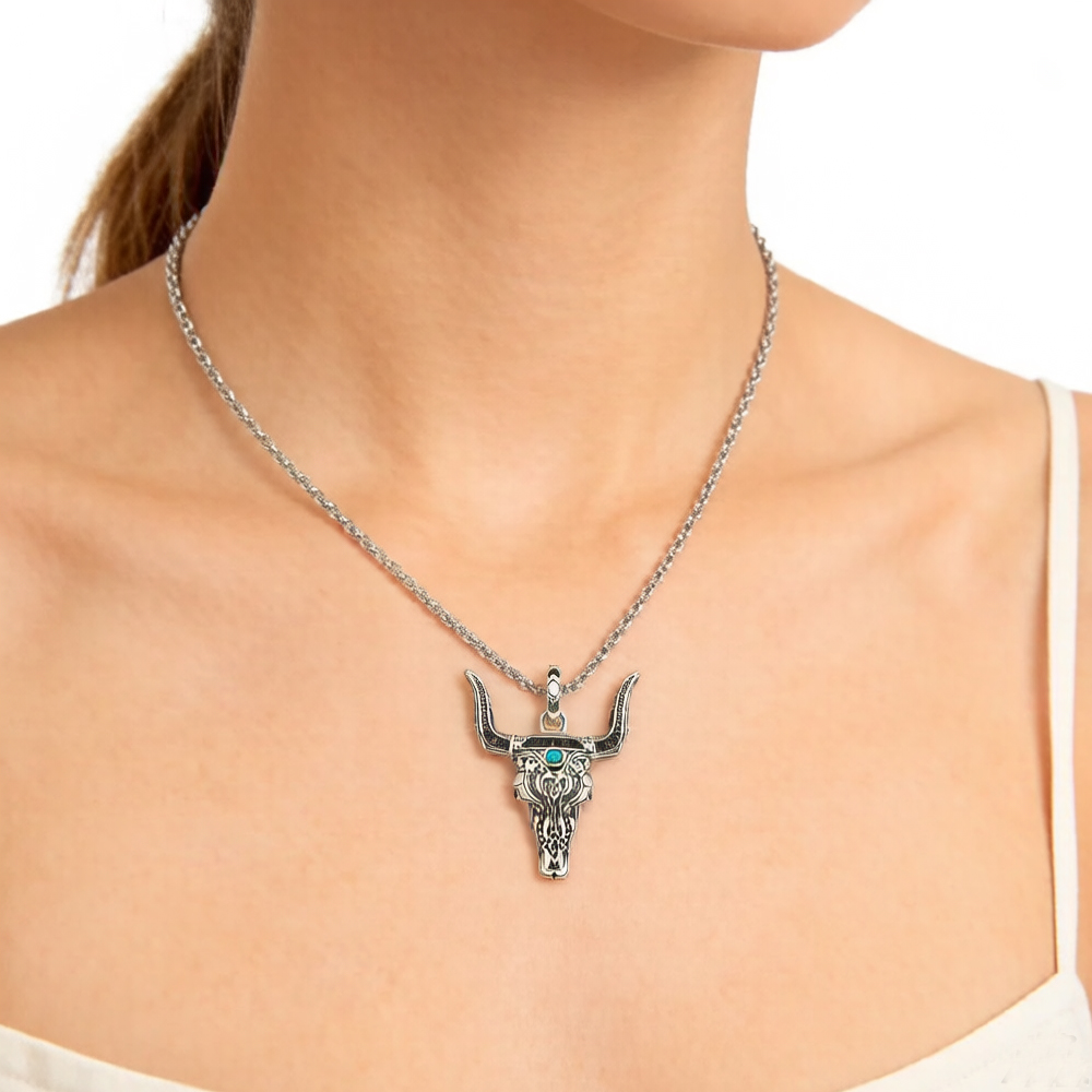 Hanger Bull Head Zomer Mode Ic - Women'S Fashion Wild West recensie en prijs