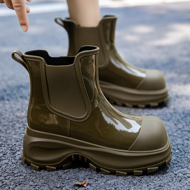 Strongshen Mode Vrouwen Regenl - Women'S Fashion Rain Boots recensie en prijs
