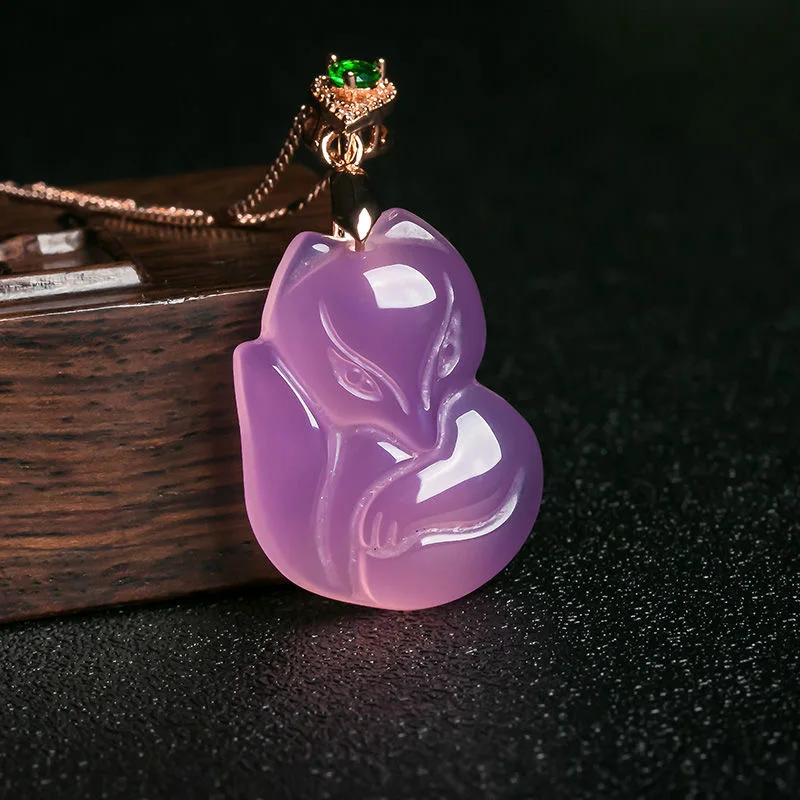 Natuurlijke Paarse Agaat Vos H - Women Fashion Jewellery recensie en prijs