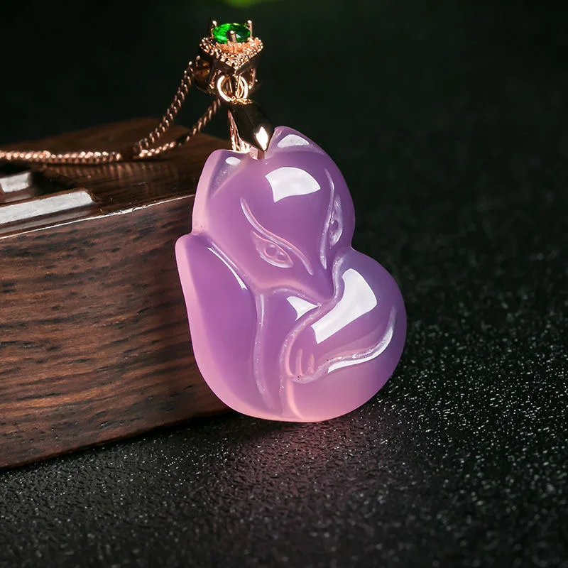 Natuurlijke Paarse Agaat Vos H - Women Fashion Jewellery recensie en prijs