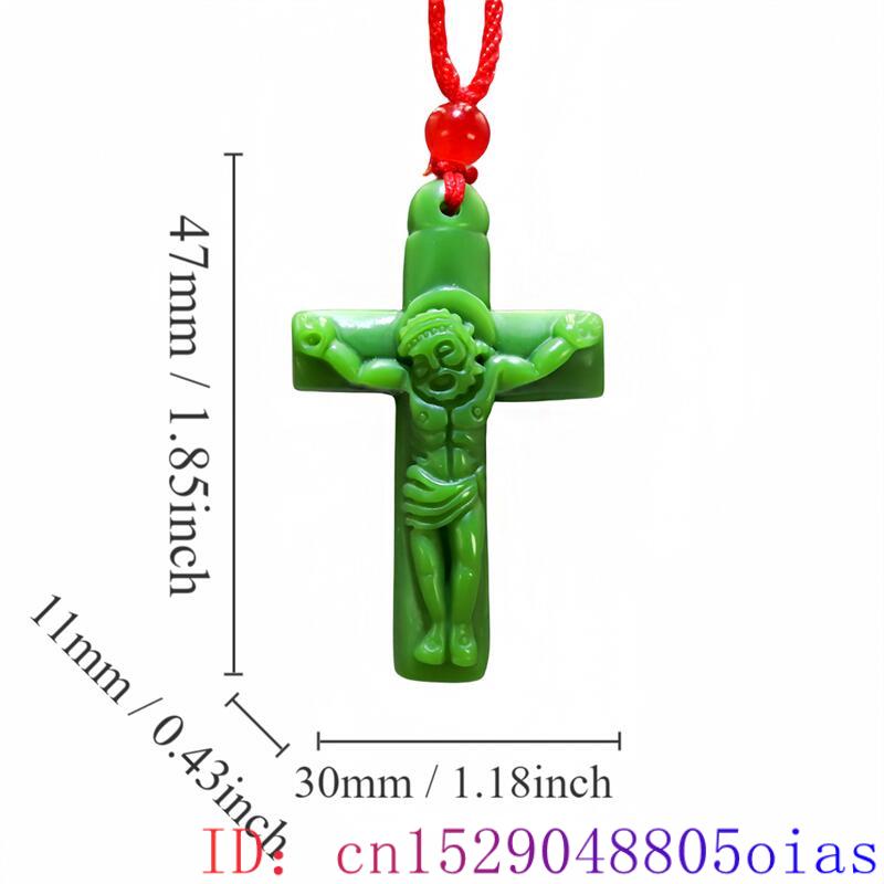 Groene Echte Jade Kruis Hanger - Women Fashion Jewellery recensie en prijs