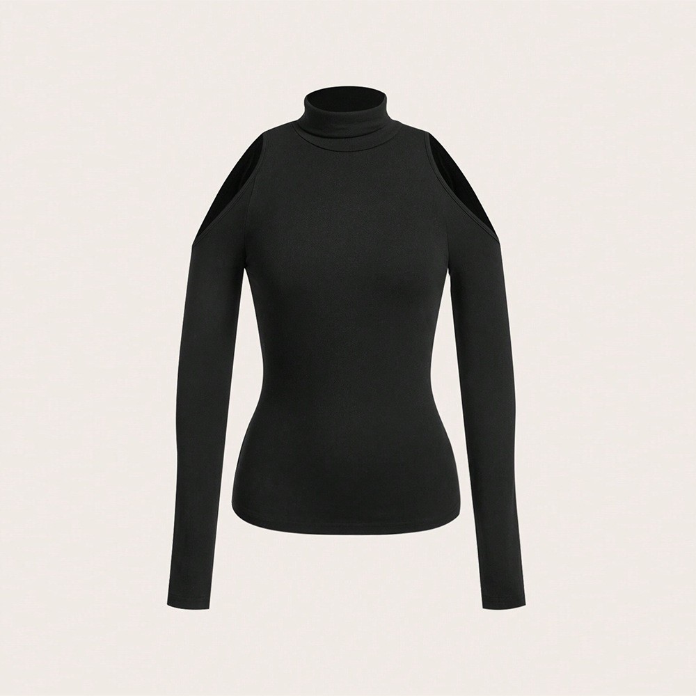 Dames elegante off-shoulder ge - Women Fashion Blouse recensie en prijs