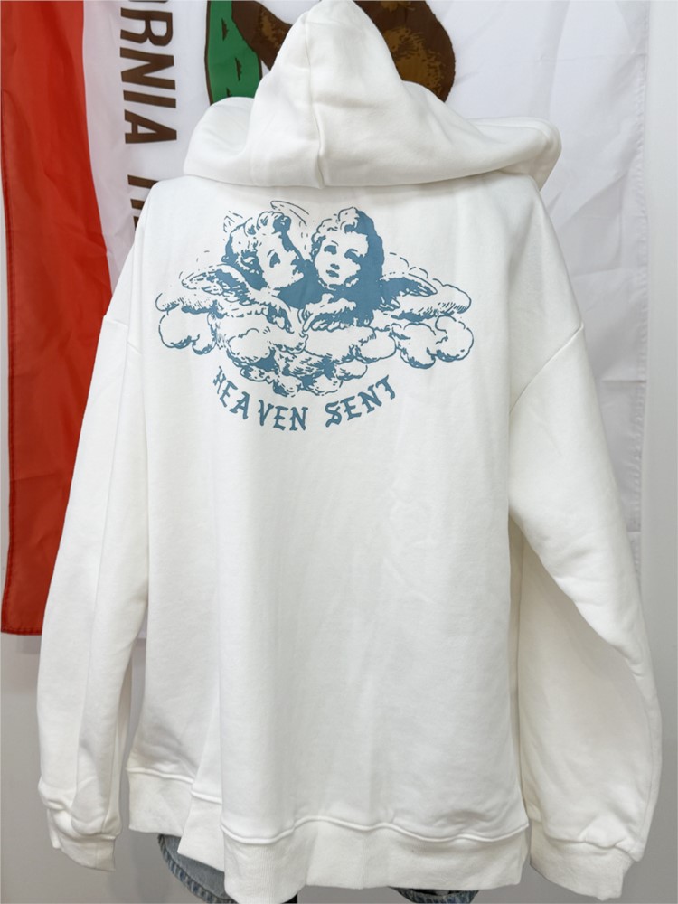 Witte Vintage Zip-up Hoodies D - Women'S Fashion Zip Up Hoodies recensie en prijs