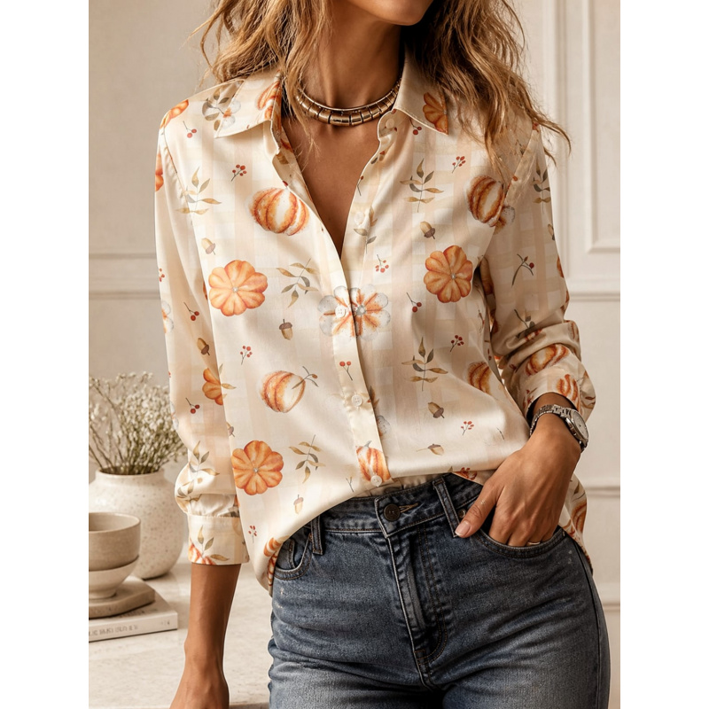 2026 Mode reverskraag blouse m - Women Fashion Blouse recensie en prijs