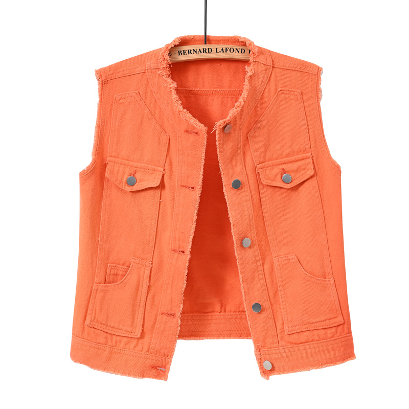 Dames Slim Fit Mouwloos Denim  - Women'S Fashion Vest Tops recensie en prijs