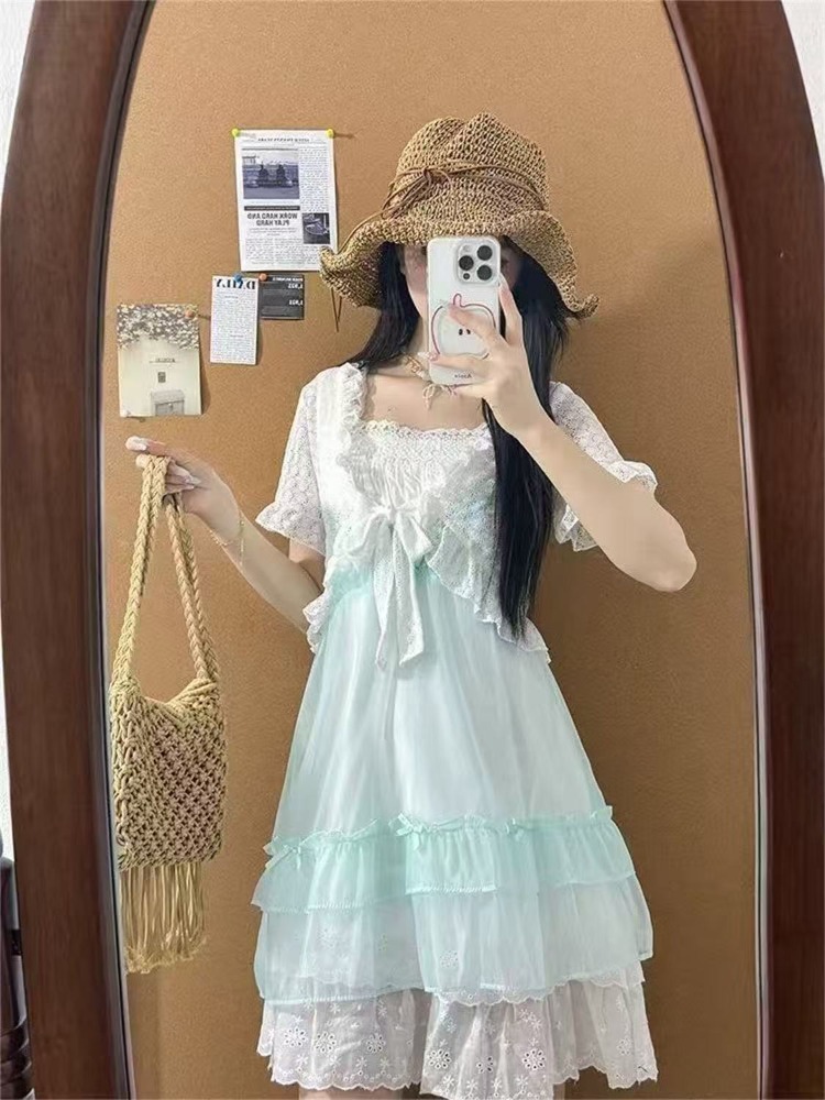 Japanse Kawaii Zoete Leuke 2-d - Ruched Dress Mini recensie en prijs
