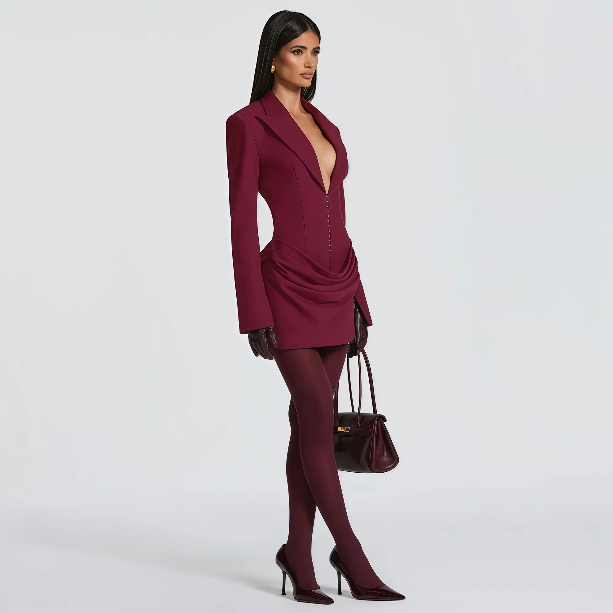 NOVA Mode Effen Kleur Mini Jur - Women'S Fashion Nova Dresses recensie en prijs