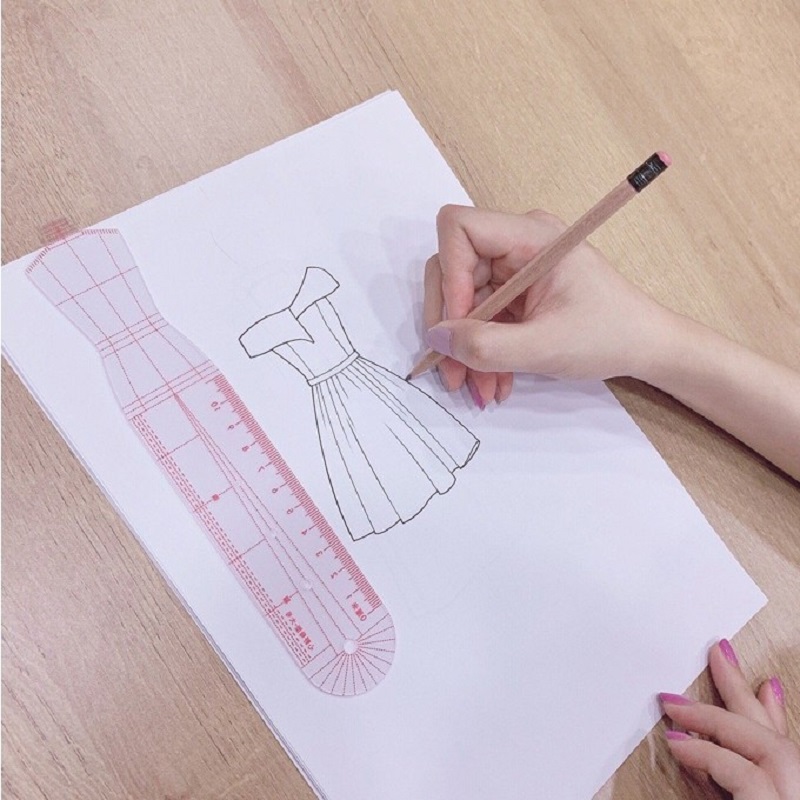 Vrouwen Mode Tekening Heerser  - Women Fashion Figure Template recensie en prijs