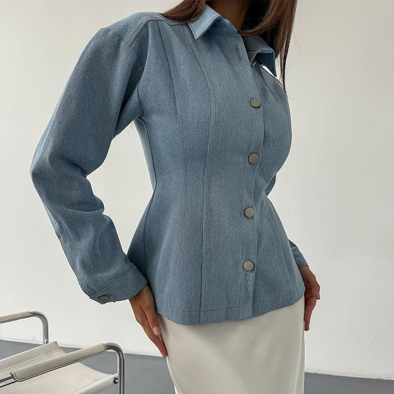 KT Vintage Tailleerend Denim S - Women Fashion Blouse recensie en prijs