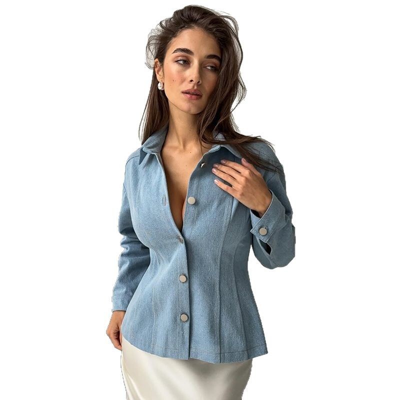 KT Vintage Tailleerend Denim S - Women Fashion Blouse recensie en prijs