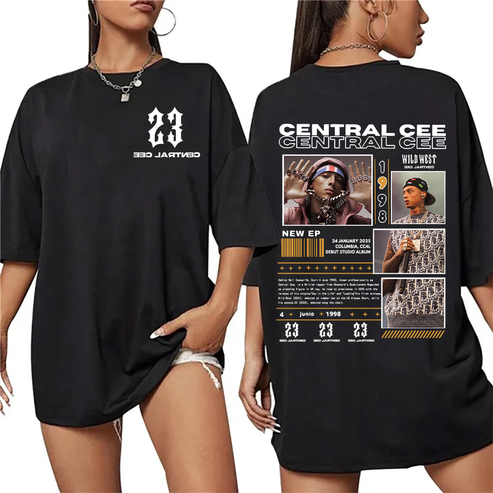 Rapper Central Cee Wild West T - Women'S Fashion Wild West recensie en prijs