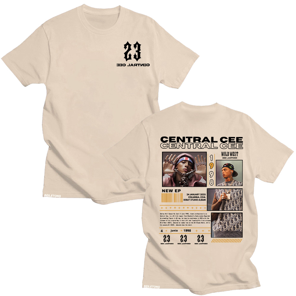 Rapper Central Cee Wild West T - Women'S Fashion Wild West recensie en prijs
