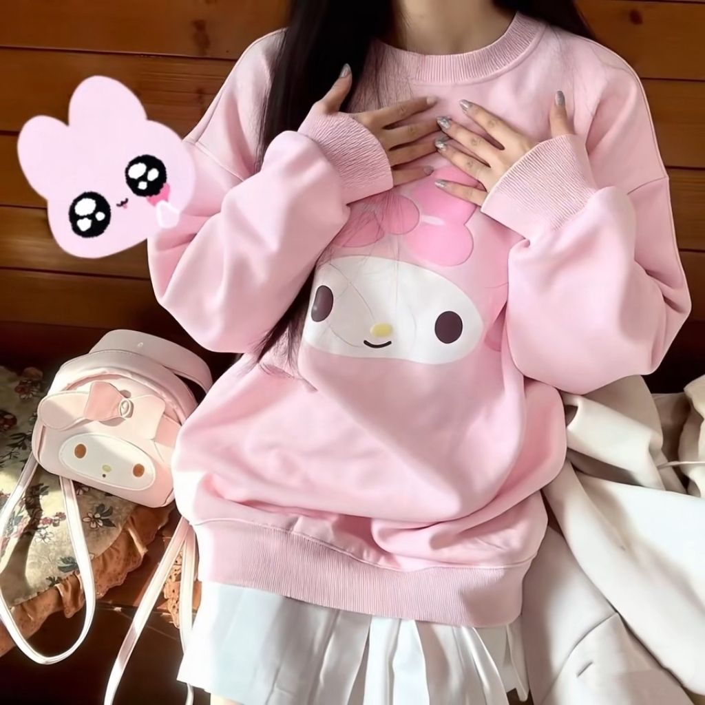 Sanrio Hello Kitty bedrukte ov - Hoodie Women Oversized recensie en prijs
