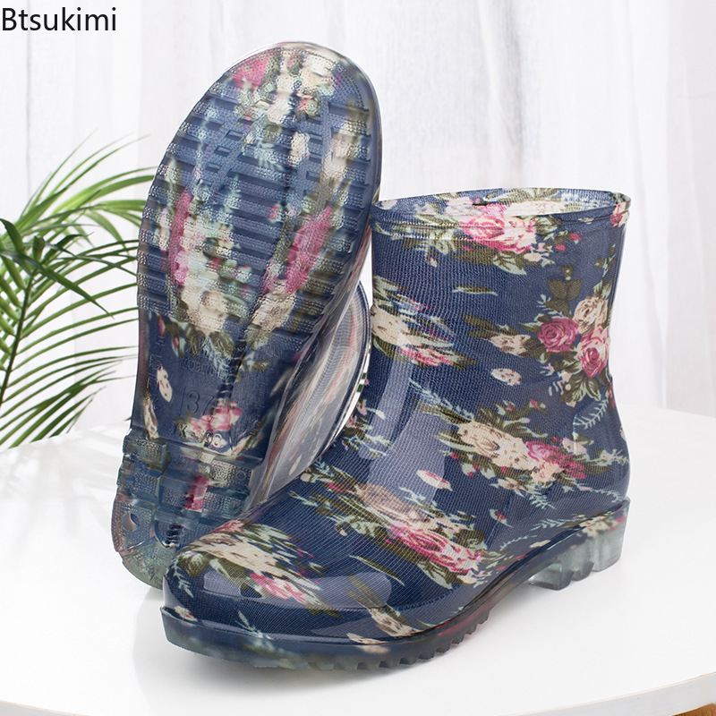 Mode waterdichte regenlaarzen  - Women'S Fashion Rain Boots recensie en prijs