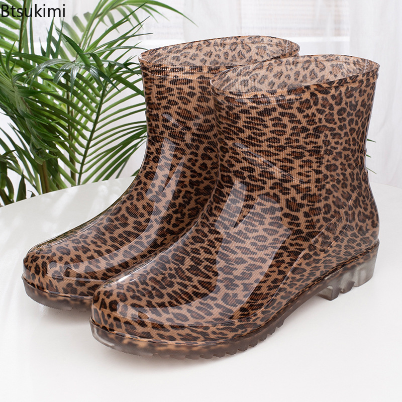 Mode waterdichte regenlaarzen  - Women'S Fashion Rain Boots recensie en prijs