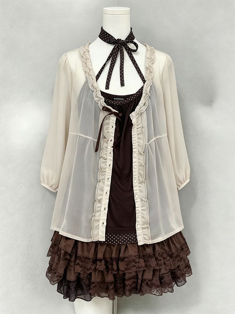 Vintage Japanse stijl sets dam - Ruched Dress Mini recensie en prijs