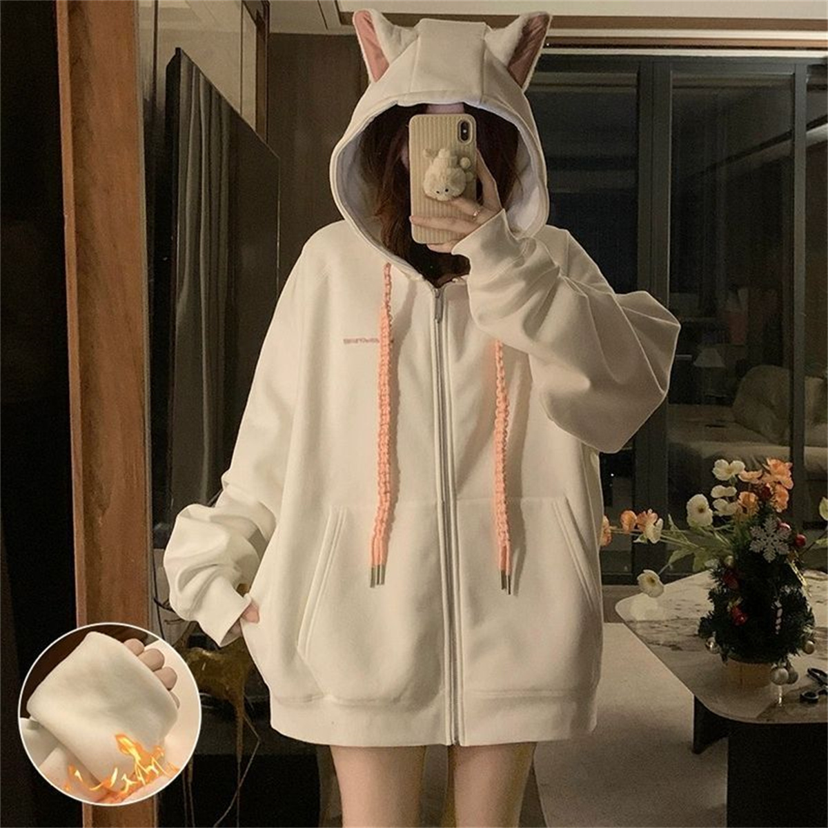 2025 Leuke meisjes lente en he - Women'S Fashion Zip Up Hoodies recensie en prijs