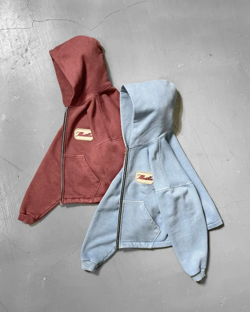 Y2K Mode Nieuwe Brief Borduren - Women'S Fashion Zip Up Hoodies recensie en prijs