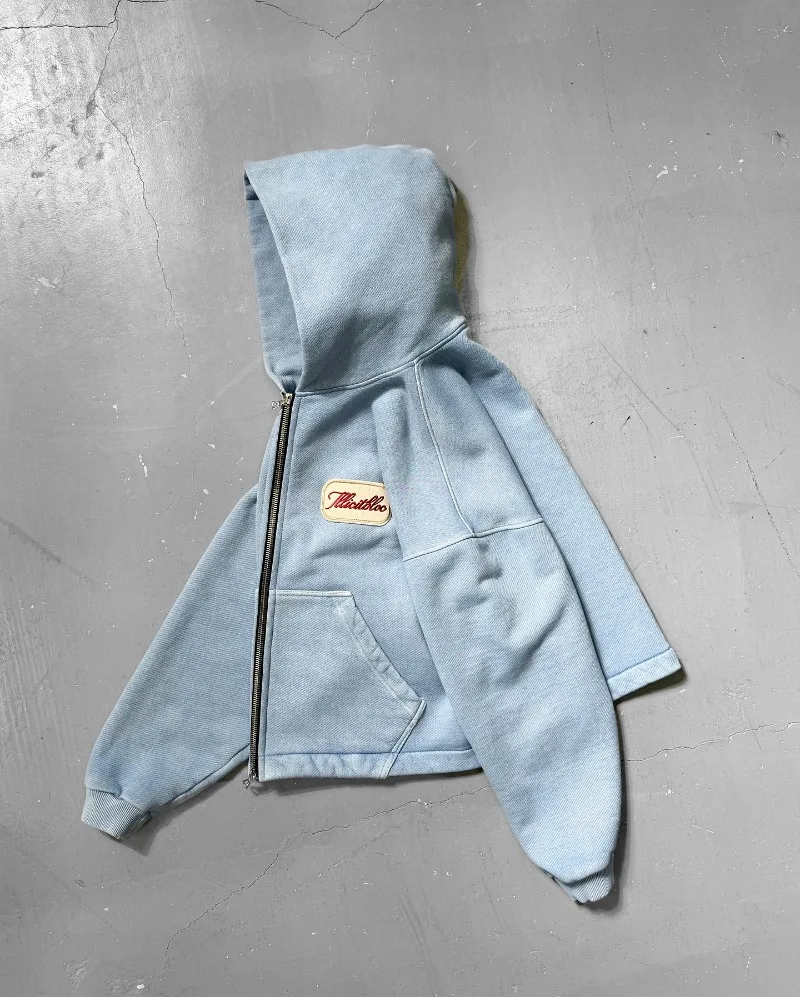 Y2K Mode Nieuwe Brief Borduren - Women'S Fashion Zip Up Hoodies recensie en prijs