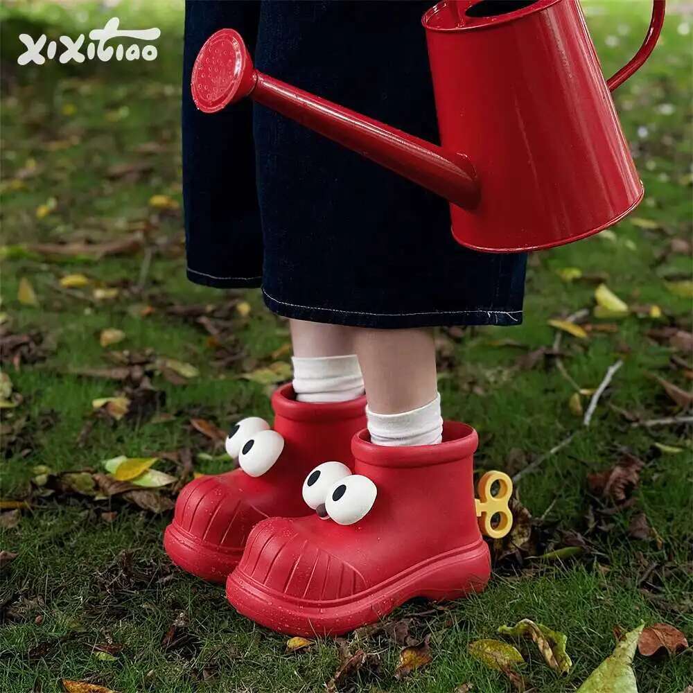 Dames regenlaarzen ronde neus  - Women'S Fashion Rain Boots recensie en prijs
