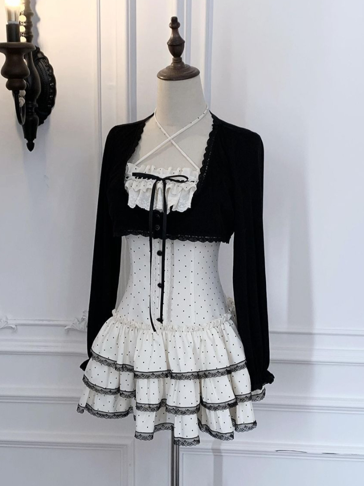 Coquette Sweet Koreaanse Vierk - Ruched Dress Mini recensie en prijs