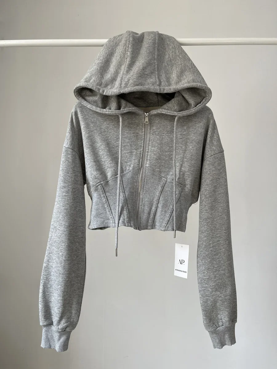Crop Tops Mode Hoodies voor Vr - Women'S Fashion Zip Up Hoodies recensie en prijs