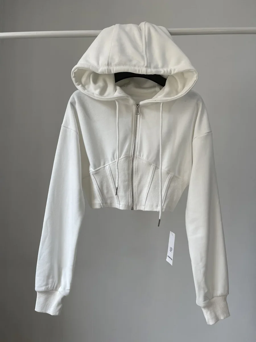 Crop Tops Mode Hoodies voor Vr - Women'S Fashion Zip Up Hoodies recensie en prijs